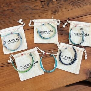 Puravida Bracelets-set of 6